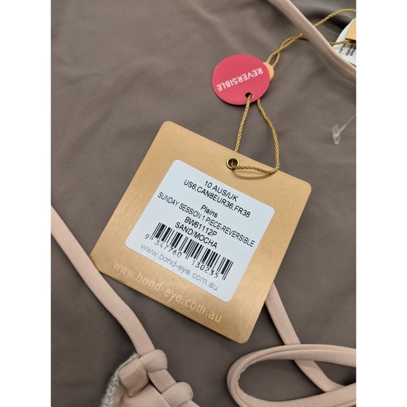 NWT Bond Eye Sunday Session One Piece Swimsuit in Mocha & Sand 6 - Picture 12 of 14